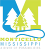 Official logo of Monticello, Mississippi