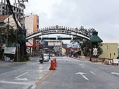 Baguio Summer Capital arch, Naguilian Road