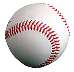 A baseball