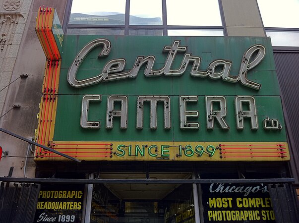 Central Camera, a 19th century camera store