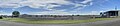 Panoramic view of the Burley Municipal Airport.