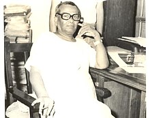 Choudhary at Deoghar, Bihar, 1965