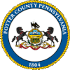 Official seal of Potter County