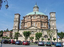 The Sanctuary Basilica of Vicoforte.