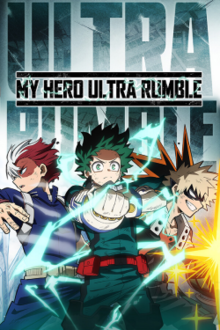 Cover art featuring Izuku Midoriya, Shoto Todoroki, and Katsuki Bakugo