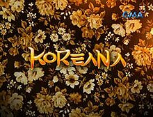 Images of flowers, over a black background. The series title is displayed on the center of the image. The logo of GMA Network is displayed on the upper right side of the image.