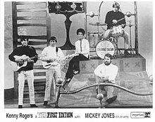 Promotional photo of The First Edition in early 1968