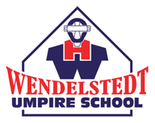 Wendelstedt Umpire School logo.