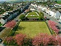 The Square looking West from the County Buildings.