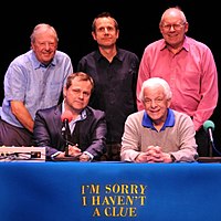 I'm Sorry I Haven't a Clue panel, including Jeremy Hardy and Jack Dee