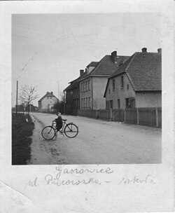Gaszowice village. Piecowska Street Date unknown (1920-1950?)