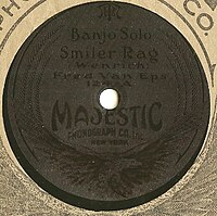 7 inch record label