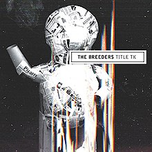 Album cover showing a humanoid structure made out of newspaper cuttings