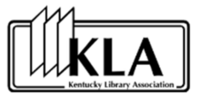 rectangle with three parallelograms in it and the initials KLA in black and white