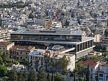 Location of Acropolis Museum in Athens