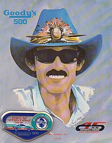 The 1992 Goody's 500 program cover, featuring Richard Petty.