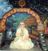 Haridasa Thakur, depicted in a temple exhibition image