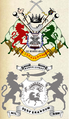 Coat of Arms of the Nawab of Bengal (top) and, that of the Nawab of Murshidabad (bottom)