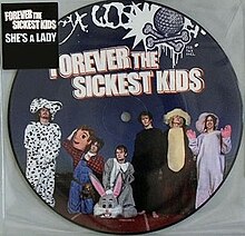 Front of picture disc