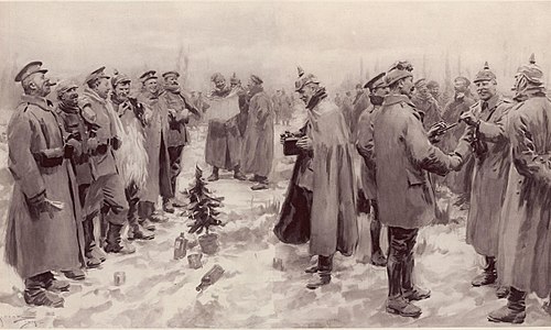 Christmas truce, by A. C. Michael