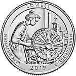 Lowell National Historical Park quarter