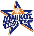 (Ionikos Nikaias B.C.'s official logo 2018–2020.)