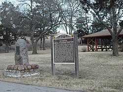 The Lecompton Rest Area along U.S. Highway 40