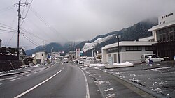 View of Motoyama on route 439