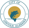 Official seal of Lincoln, Alabama