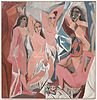 Les Demoiselles d'Avignon (1907) by Pablo Picasso