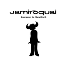 A silhouette of a human male with buffalo horns, his head slightly tilted to the left. Above him is text of both the band name and album title.