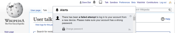 Failed Login Attempt