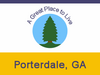 Flag of Porterdale, Georgia