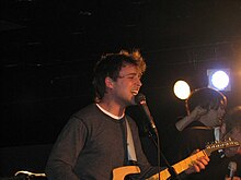 The Lovely Feathers performing in 2006