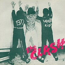 Picture sleeve for the White Riot single