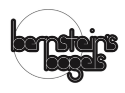 Graphic logo with the text 'Bernstein's Bagels'