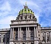 The Pennsylvania State Capitol, West side