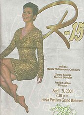 A poster of the concert R-15