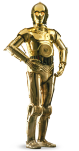 The final design of the robot C-3PO