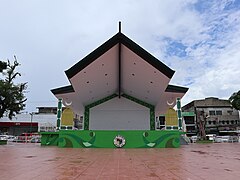 Cotabato City Plaza stage