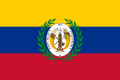 The third flag of Gran Colombia, between 1821 and 1830.