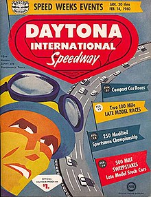 1960 Daytona 500 program cover
