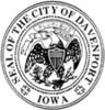 Official seal of Davenport, Iowa