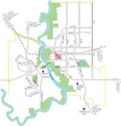 Downtown Lethbridge is located in Lethbridge