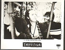 Three Fish in 1996, left to right: Jeff Ament, Robbi Robb and Richard Stuverud