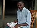 Image 40A Congolese Christian. (from Culture of the Democratic Republic of the Congo)