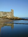 St Andrews Castle reflected in the sea