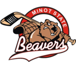 Minot State Beavers Women's Ice Hockey athletic logo