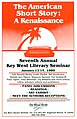 Promotional poster from the 1989 Key West Literary Seminar