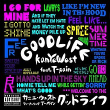 Cover art displaying "good life" text and Japanese グドラィフ